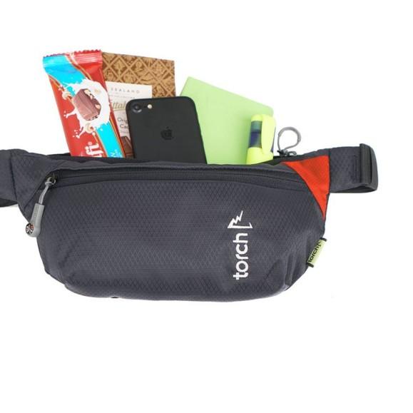 ✶ TORCH WAIST BAG TAJIMI NINE IRON GREY ۞