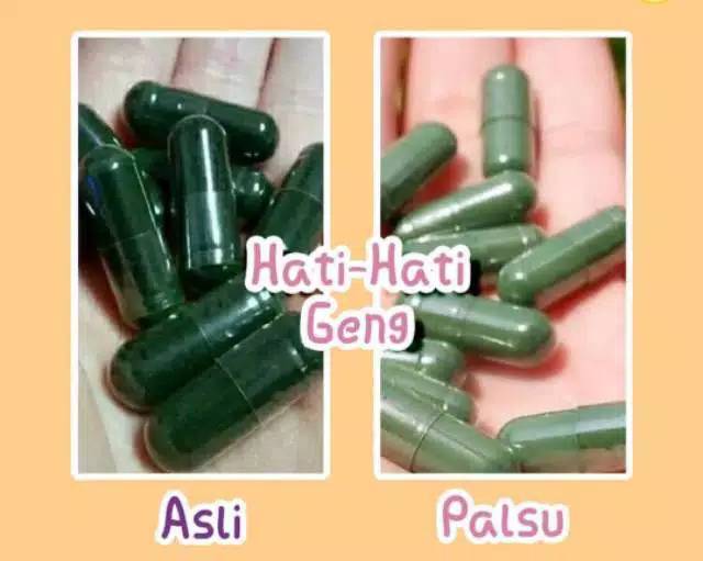 ECER Masker Spirulina Ganggang Biru Original