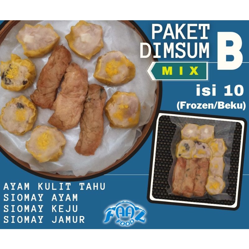 Jual Paket B Dimsum Frozen Dumsum Dim Sum Siomay Shopee Indonesia