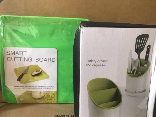 Cutlery Drainer & Organiser / Tempat Tiris Sendok Garpu Pisau