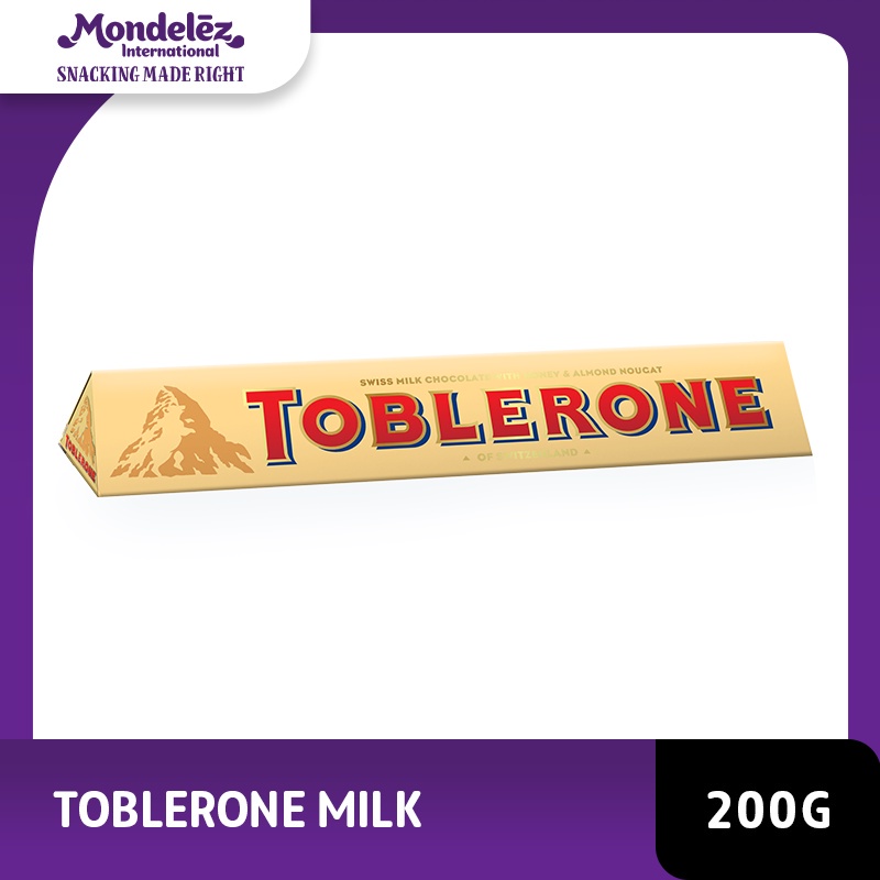 Promo Harga TOBLERONE Chocolate Milk 200 gr - Shopee