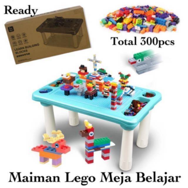 Tma / Mainan Anak Balok Block isi 305pcs dan 500pcs Lengkap Meja Belajar