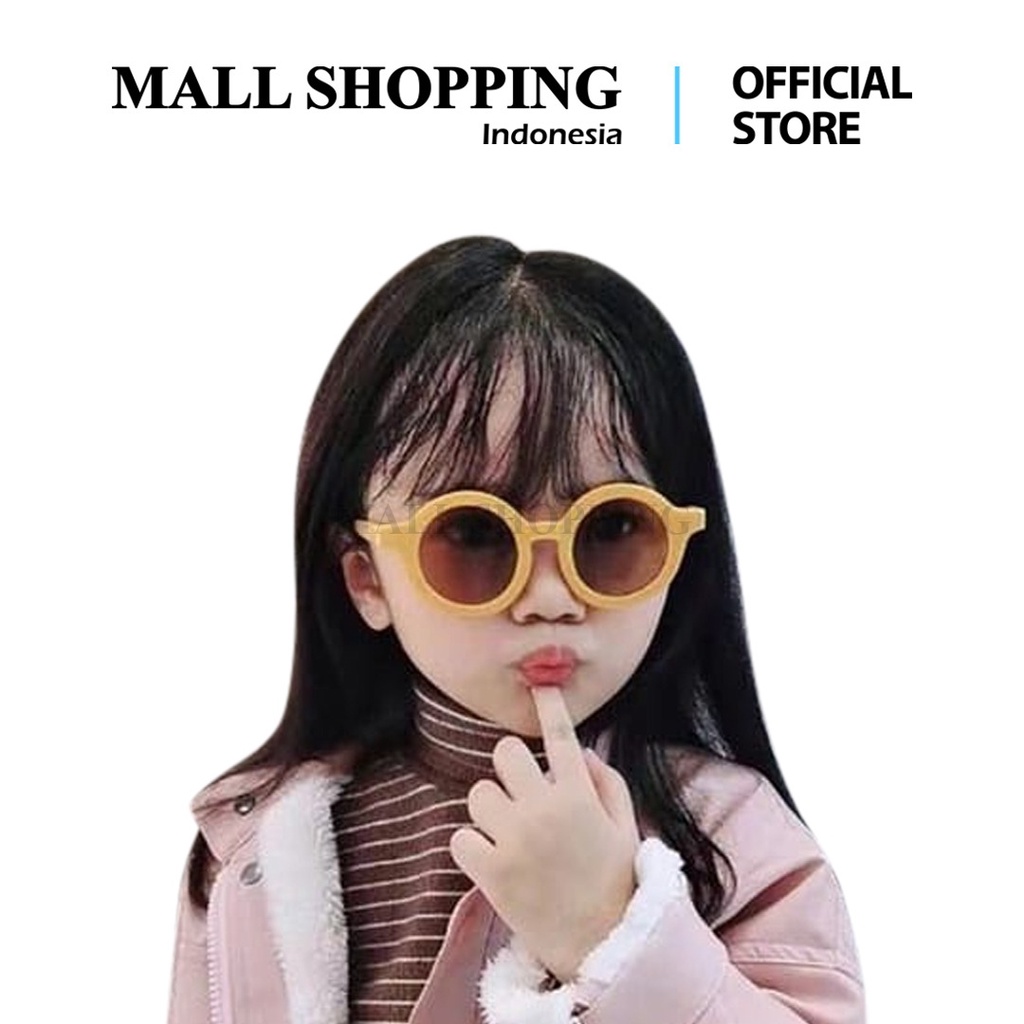 (COD) Kacamata Hitam Kacamata Anak Fashion Import MALL SHOPPING