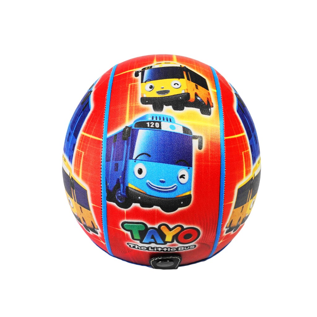 Helm Anak BOGO TAYO THE LITTLE BUS Murah / Helmet Non SNI / Helm Karakter Kartun Lucu / Helm Anak Cowok Laki Laki 3 4 5 6 7 Tahun