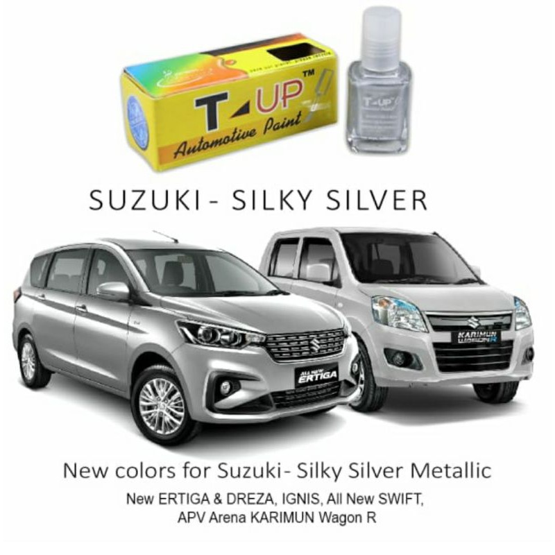 T-UP CAT OLES SUZUKI SILKY SILVER CONTOH CAT SILKY SILVER SUZUKI IGNIS CONTOH CAT SUZUKI SILVER