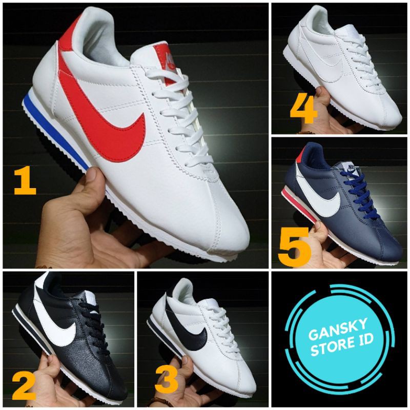 SEPATU NIKE CORTEZ MURAH PREMIUM HIGH QUALITY SEPATU NIKE LAKI LAKI PEREMPUAN COUPLE