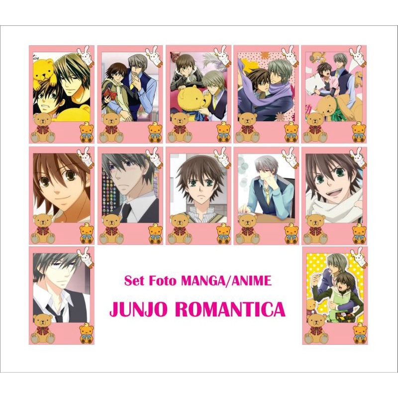 set foto anime/komik/manga junjo romantica/ junjou romantica (BL, shounen ai, yaoi)