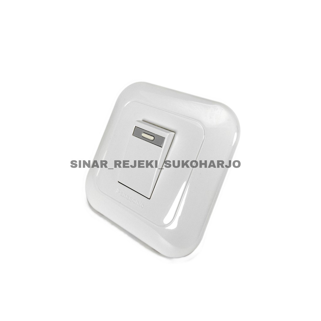 Panasonic Saklar Engkel Inbow IB Single 1gang 1way Tanam Wej5531 Wej78019w Ws