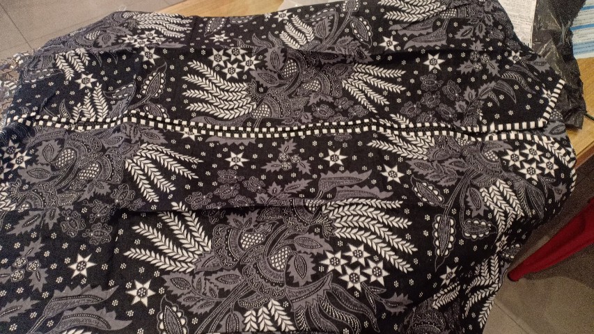 Blouse Kancing Wanita Terbaru (diskon) Realpick Sesuai Gambar.batik Pekalongan.bisa Cod Bahan Katun