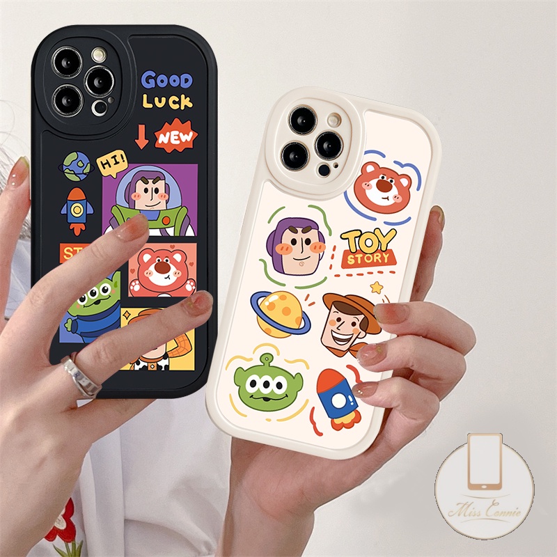 Redmi 10C A1 12C 10 9 10A 9A 9T 9C NFC Redmi Note10 10s Note 11 Note11Pro Note8 9 Note 9s Note 11s 9Pro 10Pro POCO F4 K40s Kartun Lucu Toy Story Manyo Soft TPU Case