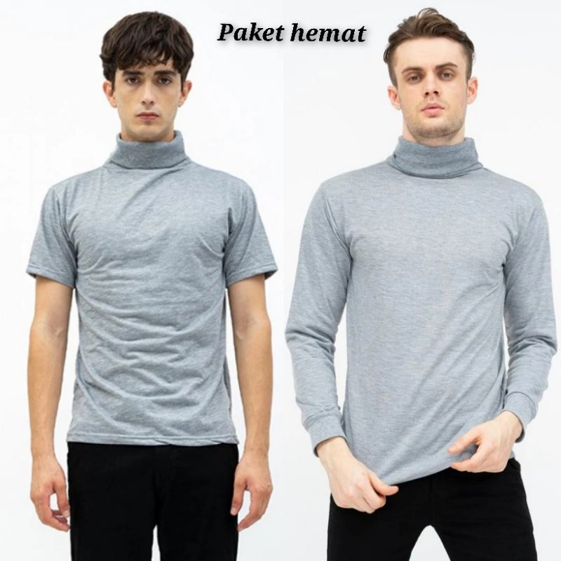 Turtle neck pria  Kaos turtleneck wanita  turtle neck pria  Kaos turtleneck  Inner turtleneck  Baju 