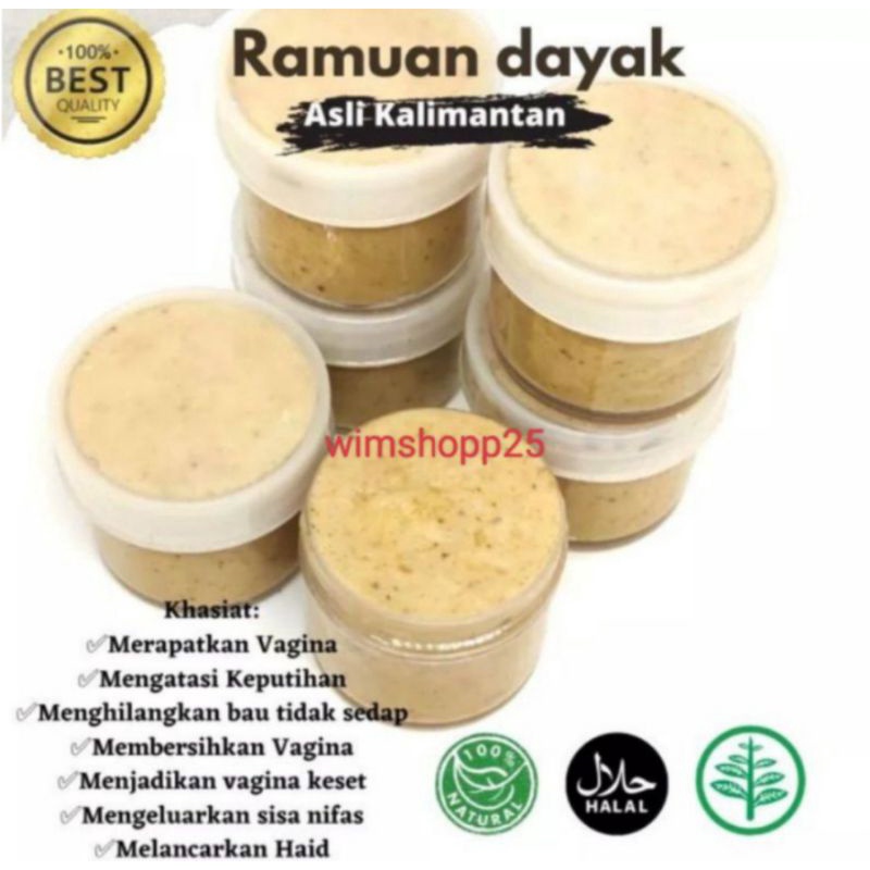 RAMUAN DAYAK ORYGINAL HERBAL/ramuan crem Dayak ,BUJANG asli kalimantan