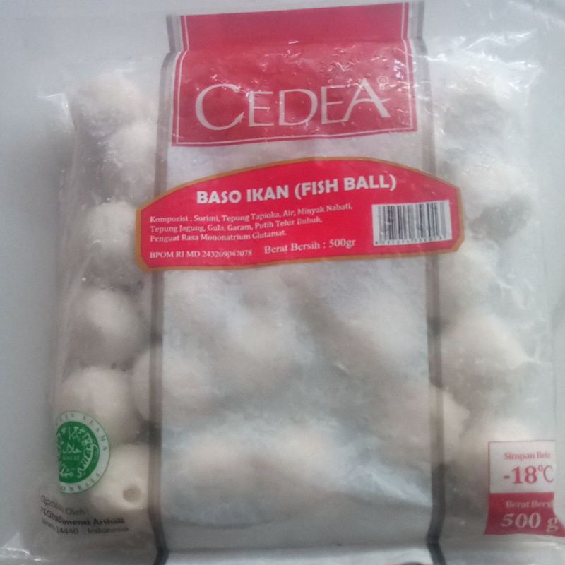 

cedea baso ikan 500gr