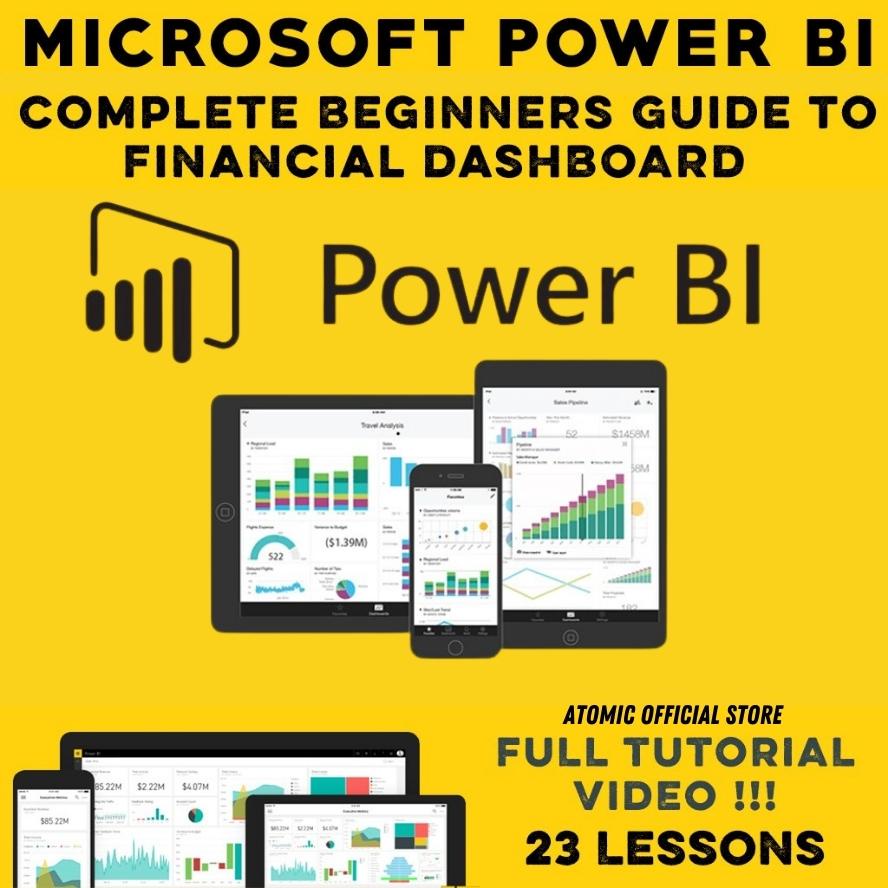 

NS PROMO [COURSE] Microsoft Power BI - Complete Beginners Guide to Financial Dashboards