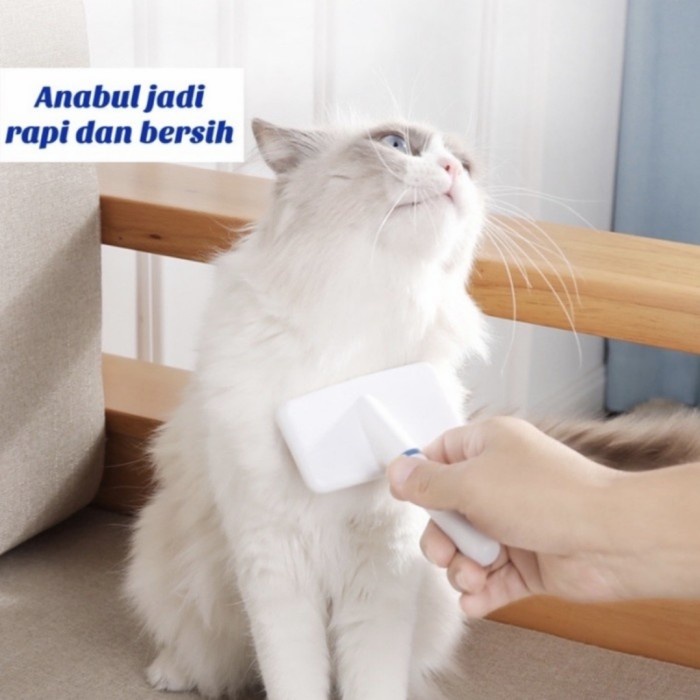 Sisir Sikat Kucing Anjing Musang Kelinci Pet Grooming Brush Comb