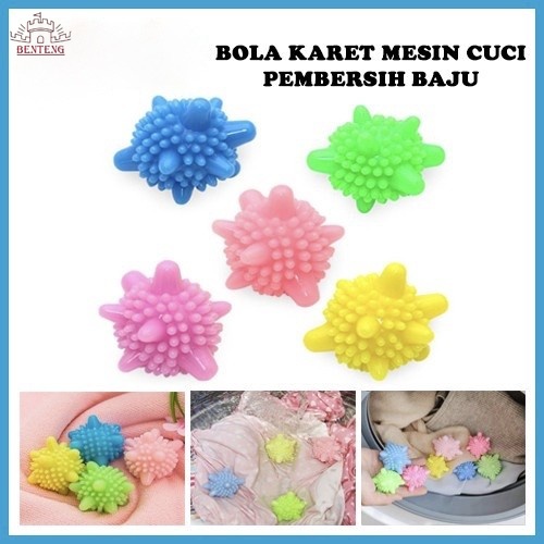 BL27-Ball Laundry Bola Karet Ajaib Cuci Baju Mesin Cuci