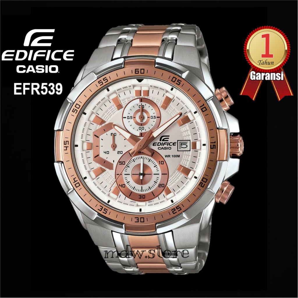 Casio Edifice Original Type EFR539 EFR 539 Jam Tangan Pria