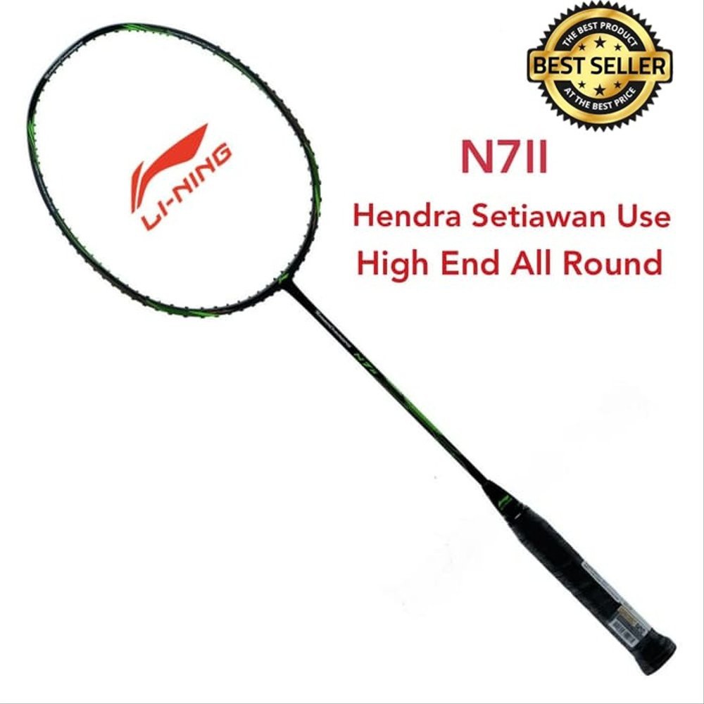 Jual Raket Badminton Lining N7II Hendra Setiawan - ORIGINAL Diskon
