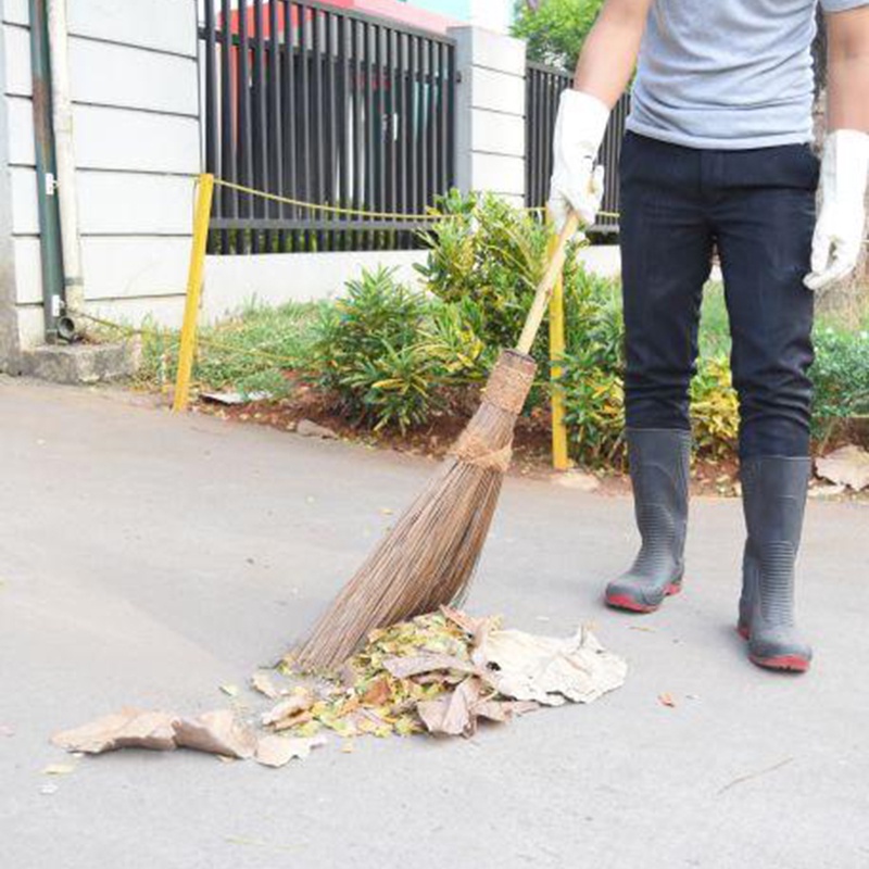 Sapu Lidi halaman Sedang Gagang Medium yard broom 180134 cleanmatic