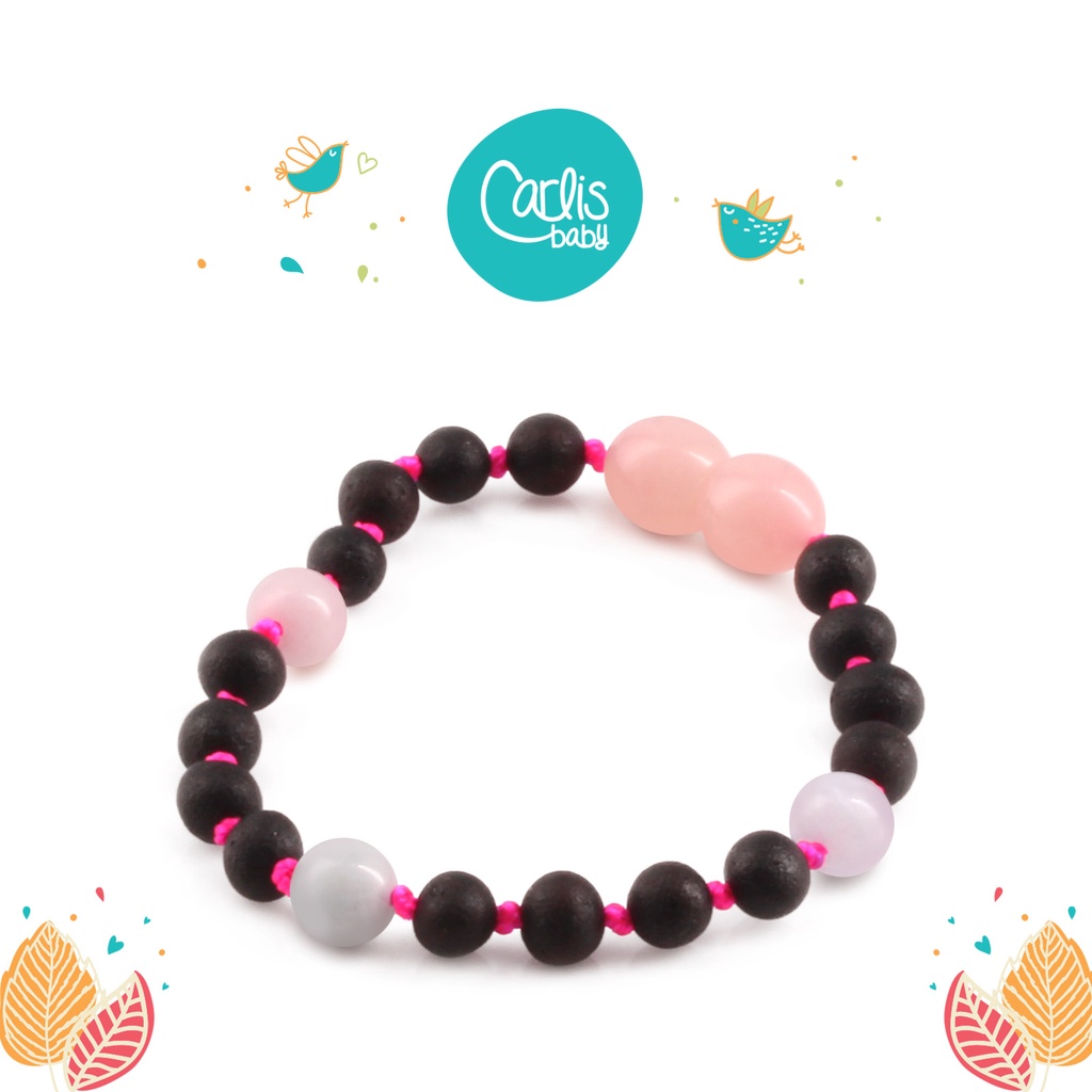 AG68 Kalung dan Gelang Amber Tumbuh Gigi Bayi By Carlis Baby