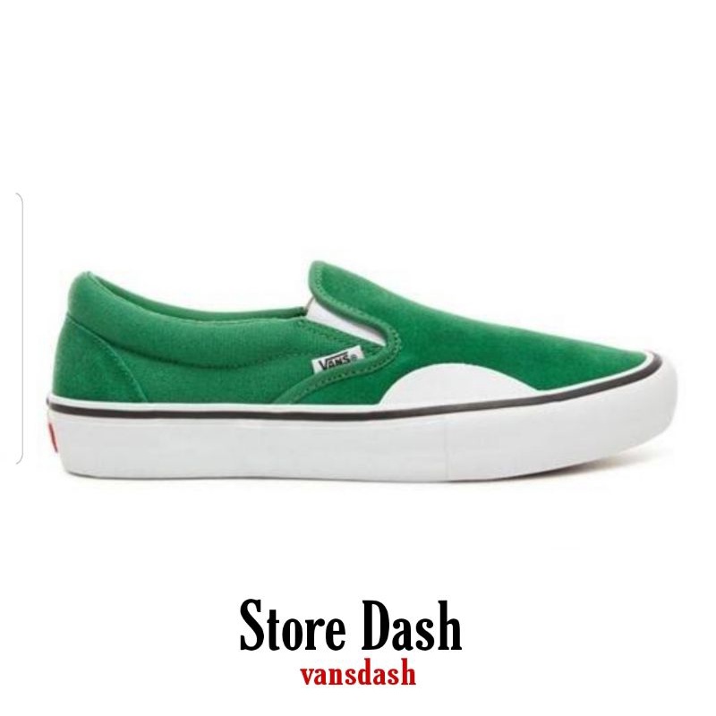 Vans Slip on PRO "Amazon Green" 100% Original