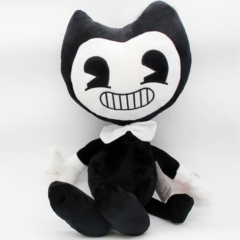 Mainan Boneka Stuffed Plush Kartun Anime Bendy Thriller 50cm Untuk Hadiah Halloween Anak