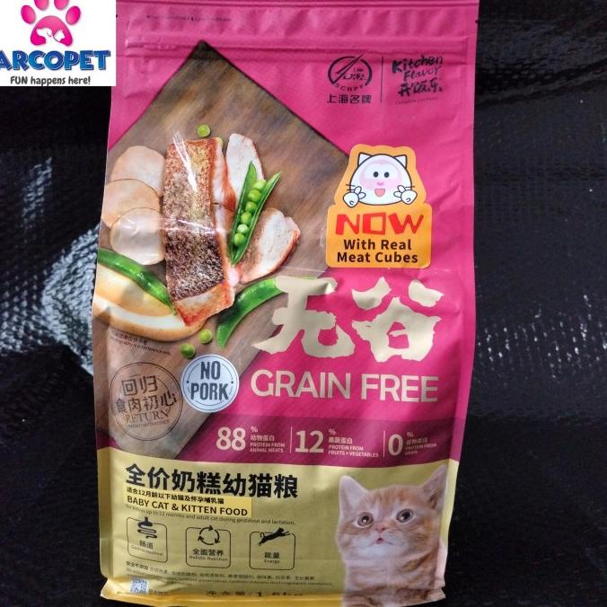 Jual Kitchen Flavor Cat All Varian 1 5kg Makanan Kucing Baby Kitten Indonesia Shopee Indonesia