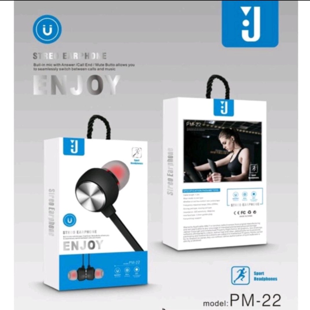 HEADSET HANDSFREE EARPHONE HF JBL PM-22