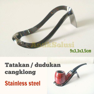 TATAKAN/ DUDUKAN CANGKLONG STAINLESS STEEL
