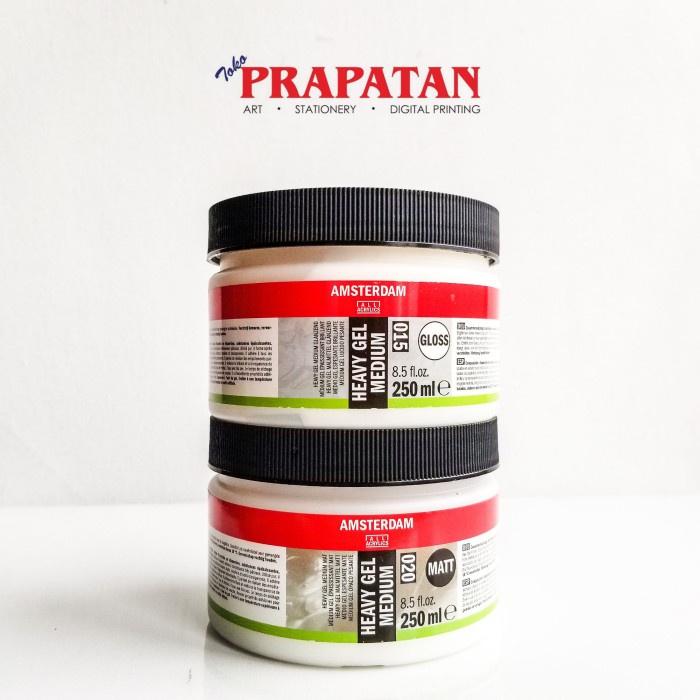 

Amsterdam Heavy Gel Medium Gloss/Matt 250ml for Acrylic - Gloss 015 RTO27
