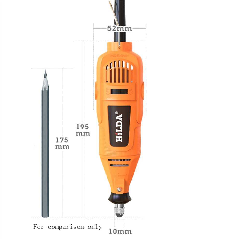 Mini Die Grinder Tuner Set 93 pcs Gerinda Bor Mini plus flexible tanpa Flexible