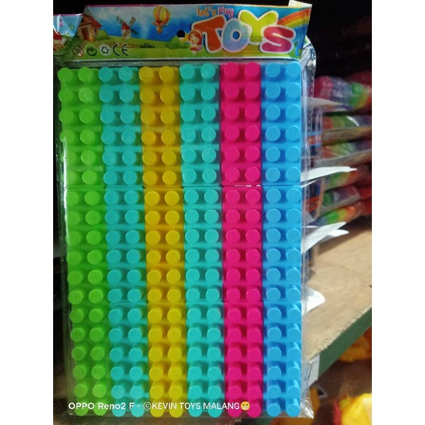 LB 12  MAINAN ANAK BALOK BESAR ISI 16PCS /MAINAN BLOCK SUSUN / MAINAN ASSEMBLY BUILDING BLOCKS PUZZLE CREATIVE