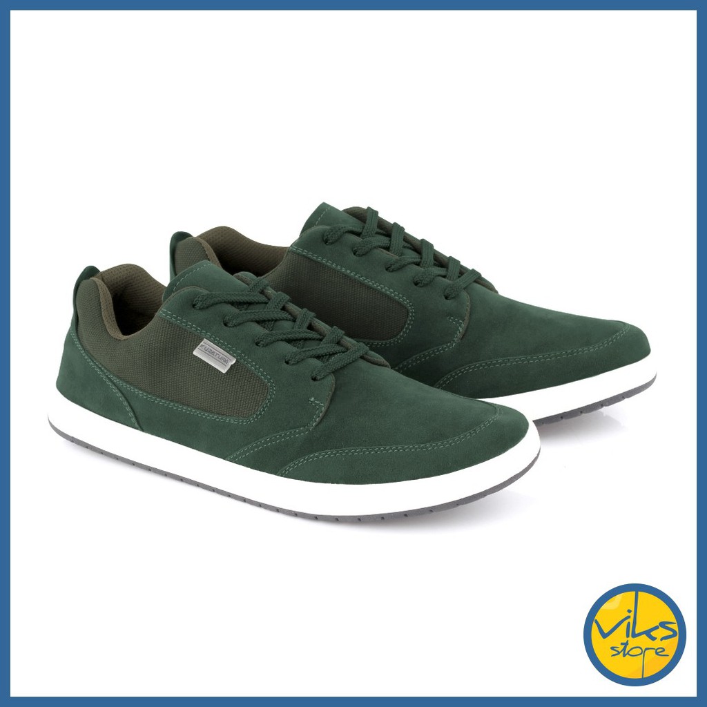 Sepatu Sneakers Pria Cowok Tali Style Casual Distro Kuzatura Original Suede Lokal Premium Elegan