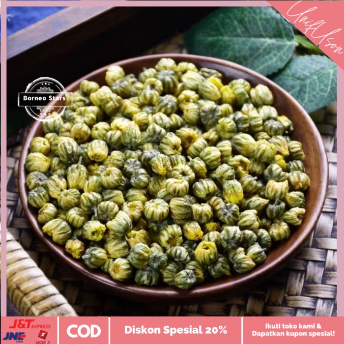 

⭐COD⭐ Baby krisan Tea/Tai Ju Hua Cha / 100 gr 胎菊花干