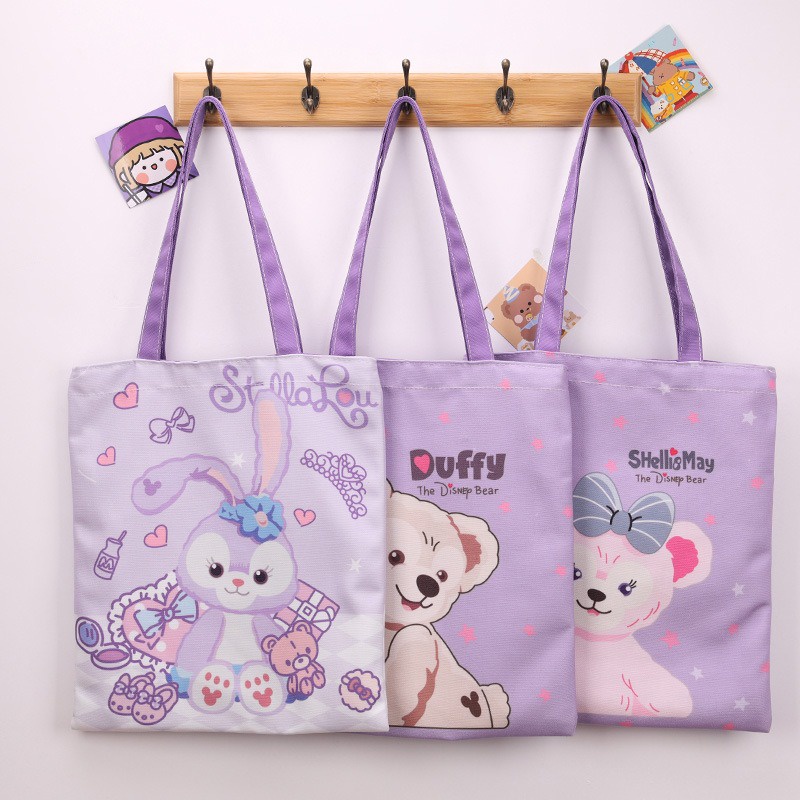 FINOM THE BEAR DUFFY - Tote Bag Wanita Korean Style