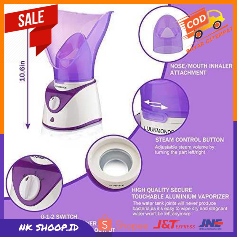 CkeyiN Air Humidifier Facial Steamer SPA Perawatan Wajah - MR290Z