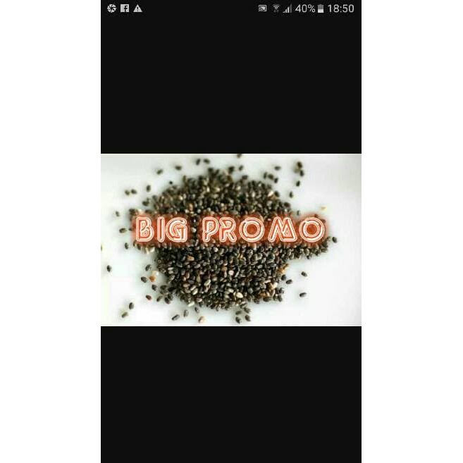 

Organic Black Chia Seeds 1000 gram grosir