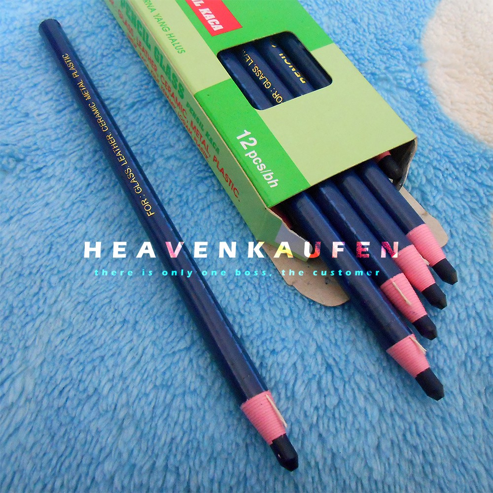 

GROSIR Kapur Pensil Biru Dongker Untuk Kain Kaca Keramik Logam Plastik Dll