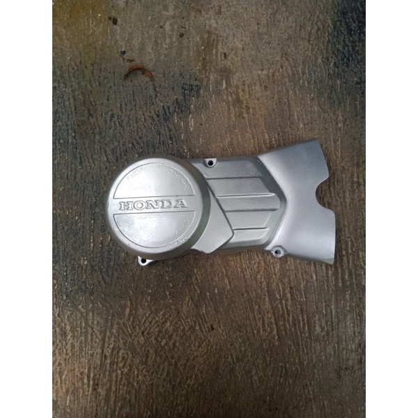 Cover tutup gir gear bak magnit blok kiri Honda Win win 100 original