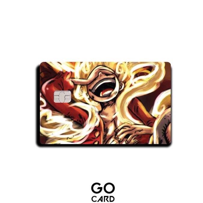 

(BISA COD) Luffy Special NIKA Edition (Hologram) | GO CARD (Skin/Sticker ATM) HEMAT Kode 90