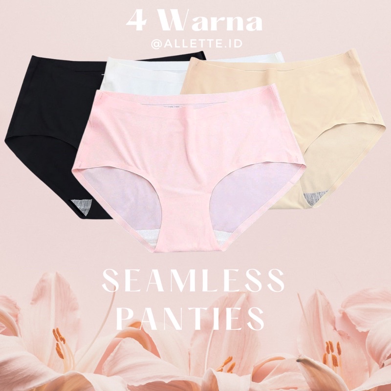 Zero feel Seamless Panties by Allette/ Celana pakaian dalam wanita seamless