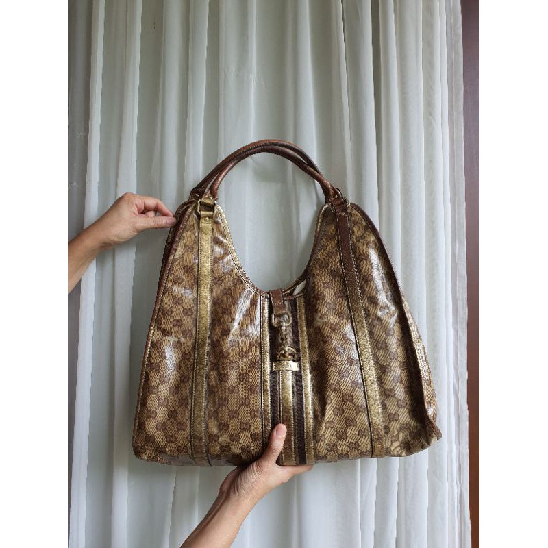 TAS GUCCI GG, PRELOVED ORIGINAL BRANDED