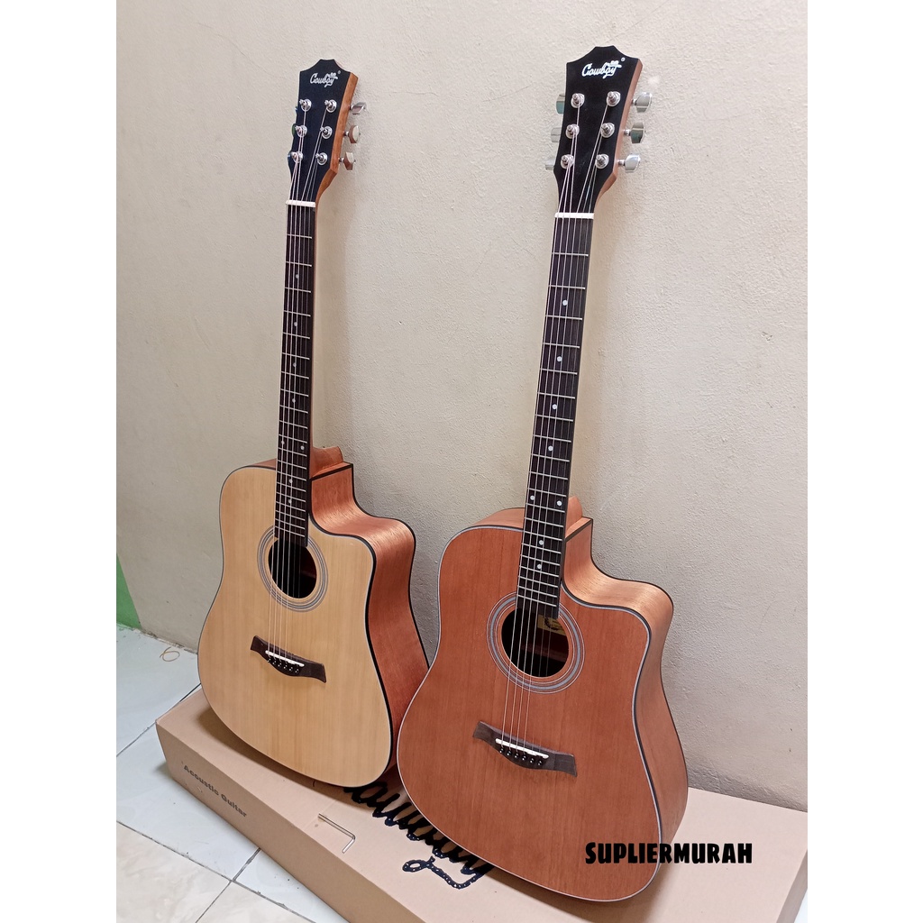 Gitar akustik cowboy original 41 inch gitar cowboy jumbo GWC 240 ORIGINAL