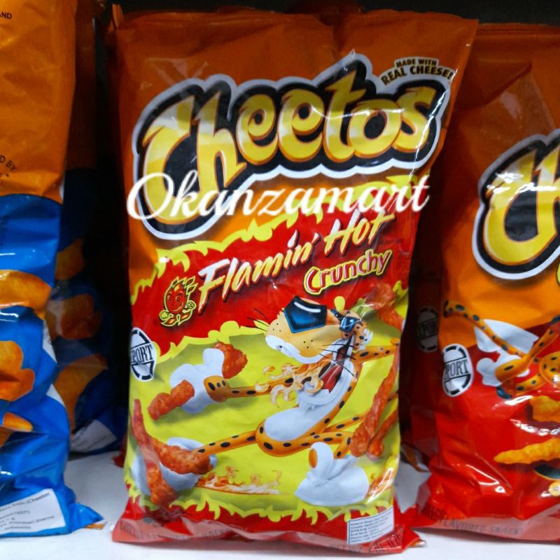 Jual Cheetos Crunchy Cheddar Jalapeno Flamin Hot 226gr Indonesia Shopee Indonesia