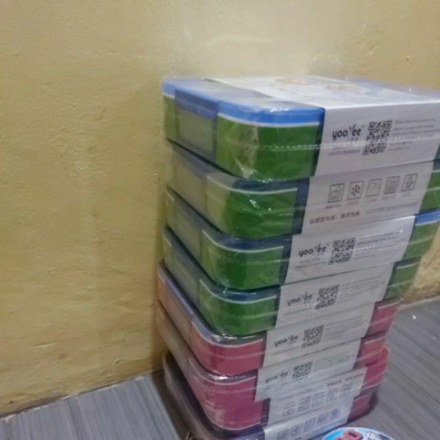 Yooyee Sekat 3 Besar Lunch Box Anti Tumpah