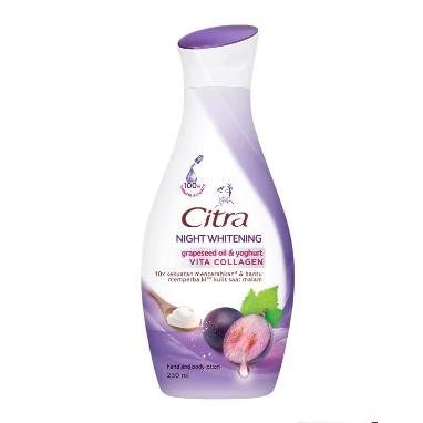 Citra Night Whitening Hand &amp; Body Lotion