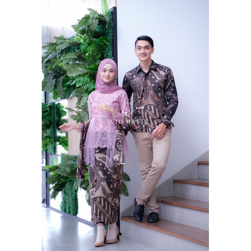 SISILIA - TERMURAH! KEBAYA BROKAT COUPLE MODERN FANY 3 MAURA RUFFLE KEBAYA JUMBO | KEBAYA LAMARAN TU