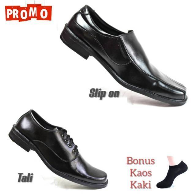 Sepatu Pantofel Pria Korea Casual Loafers PU Leather