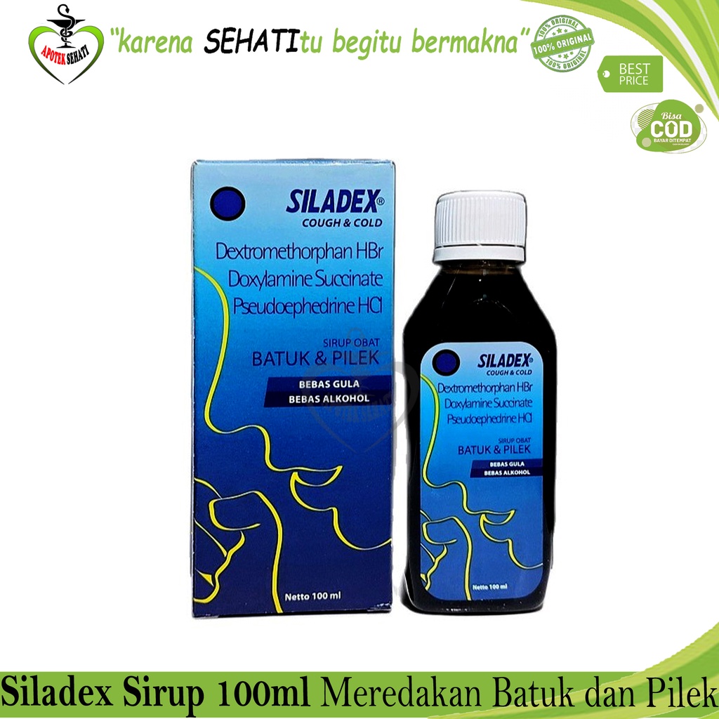 SILADEX COUGH &amp; COLD 100ML  Sirup Obat Batuk Dan Pilek