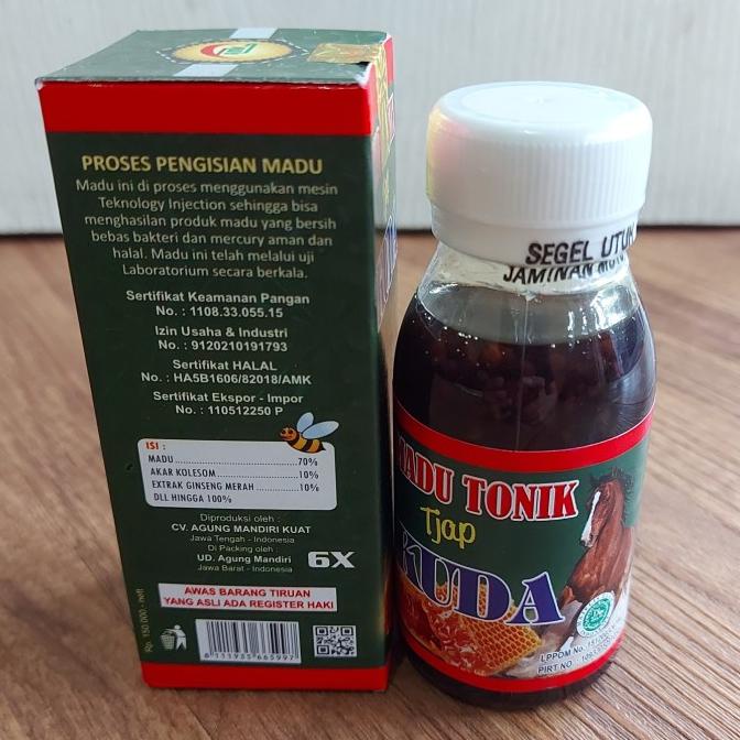 Madu Kuat Alami Cap Kuda | Super Tonik 6X | Madu Kejantanan Cap Kuda